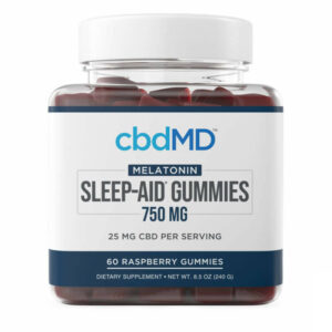 CBDMD – CBD EDIBLE – BROAD SPECTRUM SLEEP AID GUMMIES – 25MG